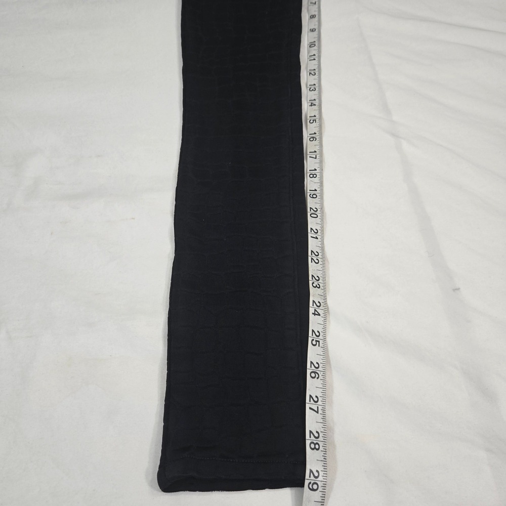 Hudson Barbara High Waist Super Skinny Jeans Size 25 Black Croc Print Textured - Picture 5 of 12